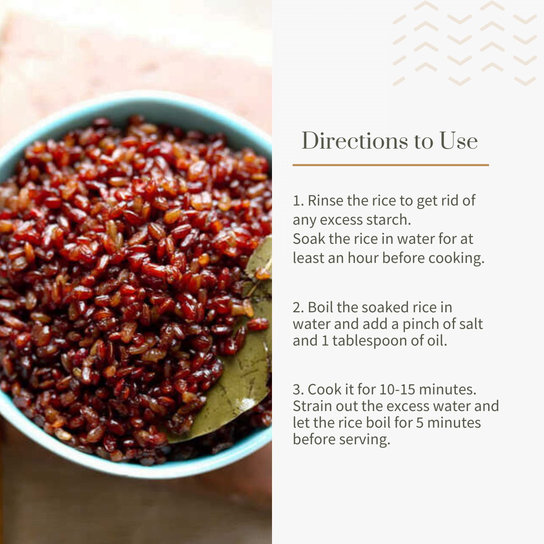 Ecotyl Organic Red Rice - 500 gm - Image 5