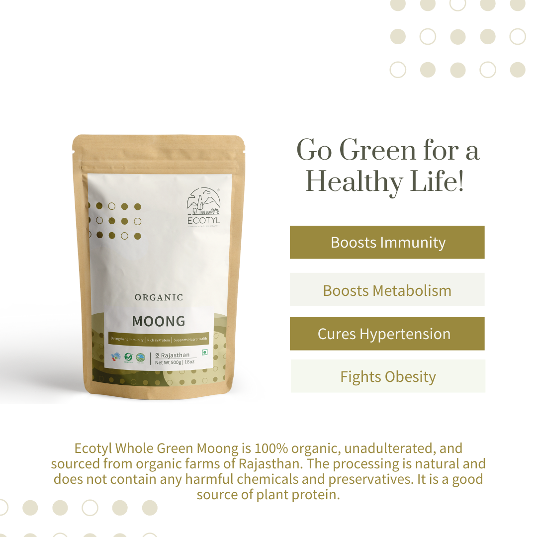 Ecotyl Organic Moong - 500 gm - Image 3